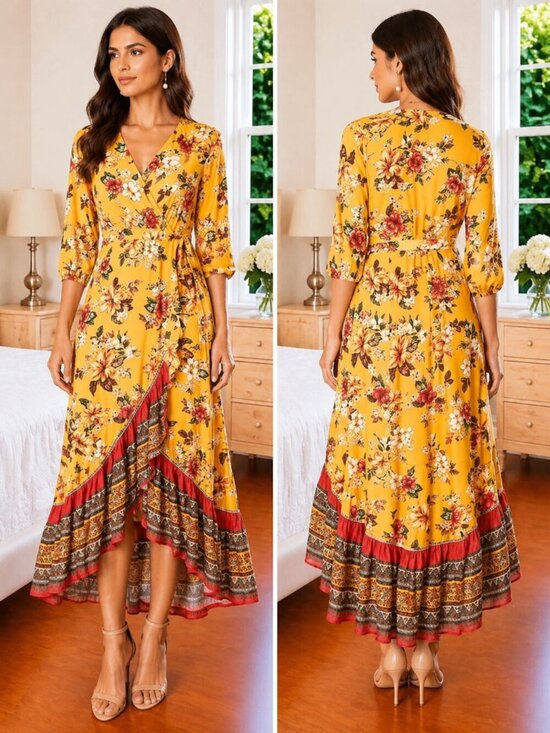 FARM Rio Dresses & Skirts - NWT FARM Rio Anthropologie Soigne Gold Maxi Dress $230